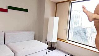 Petite japanese virgin teen with small tits and tight pussy seduces classmate for rough uncensored defloration cowgirl creampie