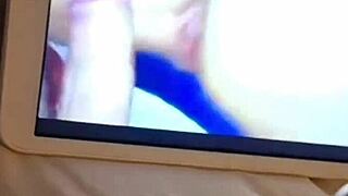 cum covered ass with dirty talk tribute to magrinha mascarada