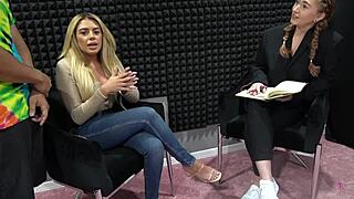 stepmom's therapy session with stepson turns into wild 5-way blowbang