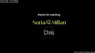 Nuria endures hard anal fisting, fingering, squirting, gaping, piss breakfast cereals teaser