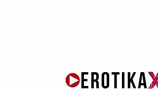 Behind the scenes at erotikaxxx's wild pijama party with teasing blowjobs and more