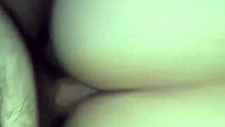 POV doggystyle pounding bent over fat BBW wife pussy