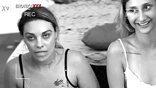 Behind the scenes at erotikaxxx's wild pijama party with teasing blowjobs and more