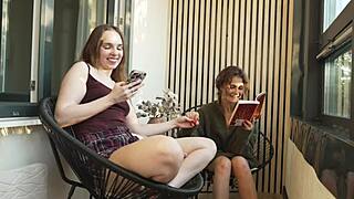 What If Office Turns Into Lesbian Shower Fingering Orgy?