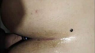 Sexy latina with huge tits small waist slaps yoga ass in bedroom anal toy play