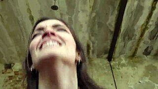 public agent kylie nymphette cums hard on huge cock outdoors... oops tattooed nympho rides wildly