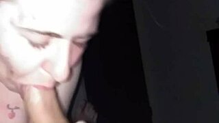 my best wifey slurps deep on my monster cock girlfriend style homemade blowjob heaven