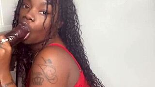 Stepbrother, Does Keisha Minaj Suck Your Big Black Cock?!