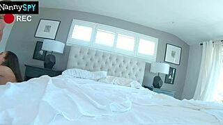 angel the lover turns fuck doll riding big cock to keep her babysitter job