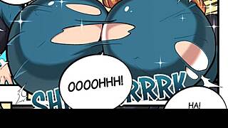 female bodybuilder muscles grow in sexy comics