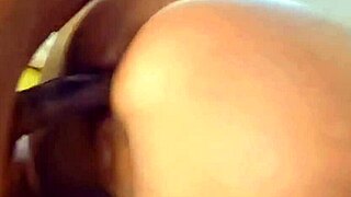 Genro's Huge Cock Fucks Horny Brazilian Stepmom Tits!