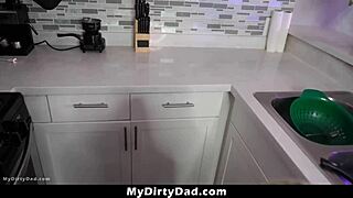 Stepdad's punishment flips to teen stepdaughter's blowjob deal gone wild! 🤭🍆