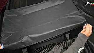 tantaly unboxing sarina bends over for doggystyle missionary riding petite pussy orgasm