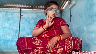 Hot Desi Babe Teases Huge Natural Tits for Long Cock