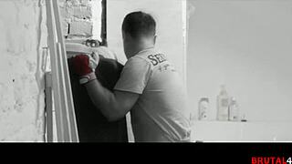 boss bitch blonde sucks cock and gets pounded full scene