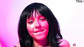 stella bliss, that sweet long-haired brunette, gets herself off nice and passionate