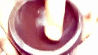 spreading ass wide for quick dildo toy play 💦🍑