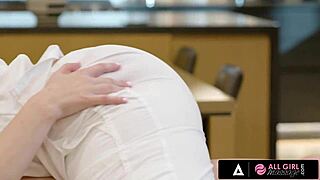 All Girl Massage: Lilly Bell and Madison Morgan Go Wild Licking!