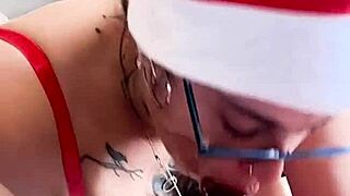 Austin Block Productions Christmas Reese's Pieces Wet Sloppy Bondage Blowjob