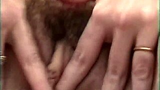 straight cock slams into slutty milfs hairy pussy