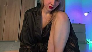 Watch This Big Tit Blonde Teen Finger Fuck Her Tight Pink Pussy To Orgasm!