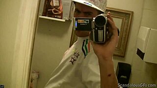 Naughty Jenny sucking cock publicly before cum swallow surprise