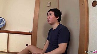 tiny japanese stepsis tempts him for creampies squirts and rough rides