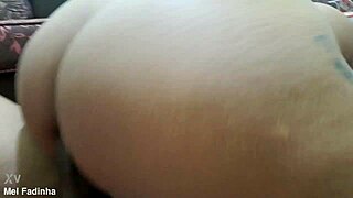 wanna see bbw mel fadinha's fat tits bounce while she blows brunette style?