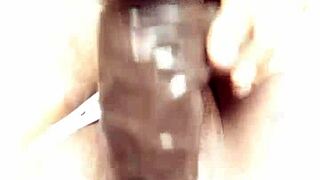 spreading ass wide for quick dildo toy play 💦🍑