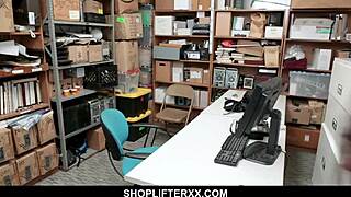 Tiny Asian Teen Thief Caught by Mall Cop