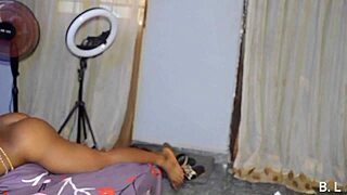 Petite teen rides big cock cowgirl style in homemade video