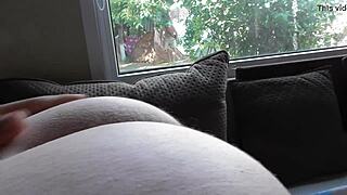 😜 Licking and rimming hairy mature milf ass in femdom domination session 👅