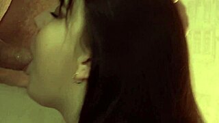 Want careless bukkake side view?