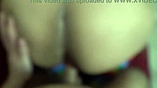 pregnant french wife moans as stepson pounds her hairy pussy bareback