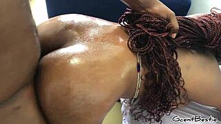 well she moans loud doggystyle with bbc orgasms in her tight pussy heat