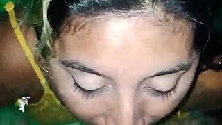 mexican whore sucks cock poolside ignoring nosy neighbors