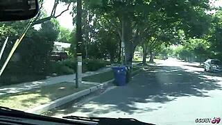 whoa curvy bbw teen saggy tits tricked old guy cowgirl fuck 😍🔥