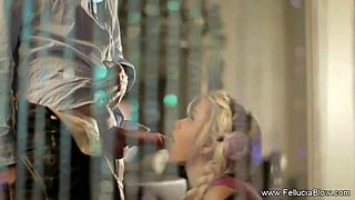 whoa fellucia blows the perfect facial swallowing load