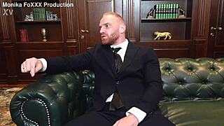 Gangland Slut Monika Fox DAP DP Prolapse Cumshot!