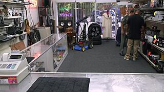 Yo, shaved muff gets screwed hard in reality fuck!