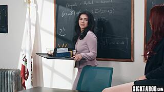 Jayden Cole Stuffing Big Ass Babysitter Pussy in Classroom!