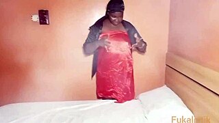 Last night i banged that fat witch hard in my bedroom with my monster cock