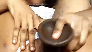 spreading ass wide for quick dildo toy play 💦🍑