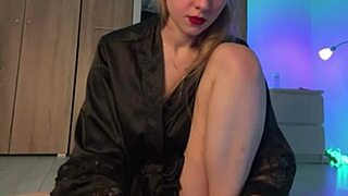 Watch This Big Tit Blonde Teen Finger Fuck Her Tight Pink Pussy To Orgasm!