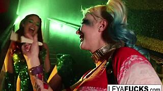 leya falcon pounds jayden cole's big tits pussy lesbian style