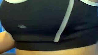 Bathroom Hottie Works Out Hard Then Licks Juicy Pussy to Creampie Orgasm