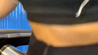 Bathroom Hottie Works Out Hard Then Licks Juicy Pussy to Creampie Orgasm