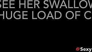 amateur model slut takes rough pounding ending in massive facial cumshot