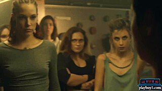 i'm in this wild girls fight club fingering pussies with dildos nonstop