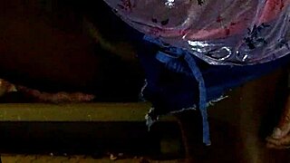 Shiny pantyhose under hotpants